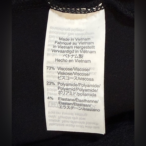 J. Crew Factory Gigi Pants Side Zip Closure Ponte H4101 Black sz 0 NWOT - Picture 4 of 6